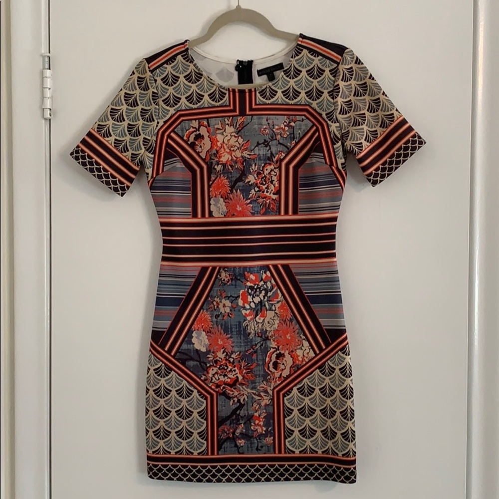 Jealous Tomato Printed Mini Dress